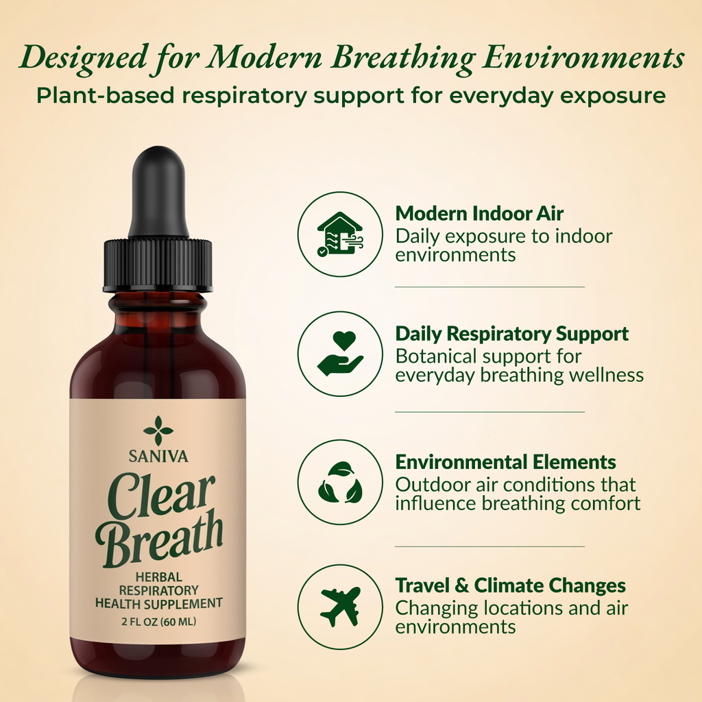 Clear Breath™ — Herbal Respiratory Tincture