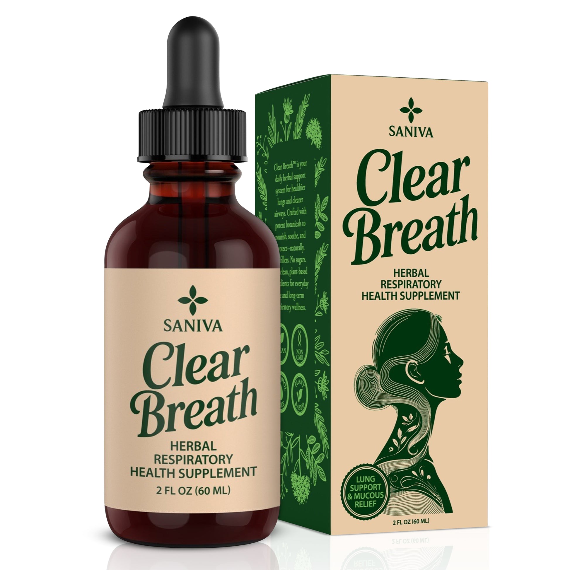 Clear Breath™ — Herbal Respiratory Tincture